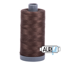 Aurifil Mako 28wt Cotton 750 m (820 yd.) spool - 1140 Bark