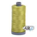 Aurifil Mako 28wt Cotton 750 m (820 yd.) spool - 1147 Light Leaf Green