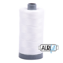 Aurifil Mako 28wt Cotton 750 m (820 yd.) spool - 2021 Natural White