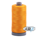 Aurifil Mako 28wt Cotton 750 m (820 yd.) spool - 2145 Yellow Orange