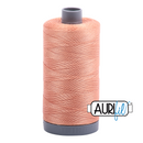 Aurifil Mako 28wt Cotton 750 m (820 yd.) spool - 2215 Peach