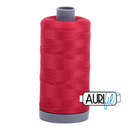 Aurifil Mako 28wt Cotton 750 m (820 yd.) spool - 2250 Red
