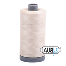 Aurifil Mako 28wt Cotton 750 m (820 yd.) spool - 2310 Light Beige