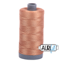 Aurifil Mako 28wt Cotton 750 m (820 yd.) spool - 2330 Light Chestnut