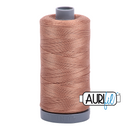 Aurifil Mako 28wt Cotton 750 m (820 yd.) spool - 2340 Cafe au Lait