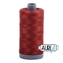 Aurifil Mako 28wt Cotton 750 m (820 yd.) spool - 2355 Rust