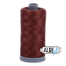 Aurifil Mako 28wt Cotton 750 m (820 yd.) spool - 2360 Chocolate
