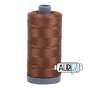 Aurifil Mako 28wt Cotton 750 m (820 yd.) spool - 2372 Dark Antique Gold