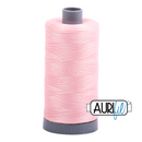 Aurifil Mako 28wt Cotton 750 m (820 yd.) spool - 2415 Blush