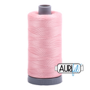 Aurifil Mako 28wt Cotton 750 m (820 yd.) spool - 2437 Light Peony