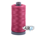 Aurifil Mako 28wt Cotton 750 m (820 yd.) spool - 2455 Medium Carmine Red