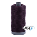 Aurifil Mako 28wt Cotton 750 m (820 yd.) spool - 2570 Aubergine