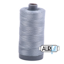 Aurifil Mako 28wt Cotton 750 m (820 yd.) spool - 2610 Light Blue Grey
