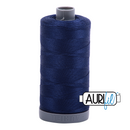 Aurifil Mako 28wt Cotton 750 m (820 yd.) spool - 2784 Dark Navy