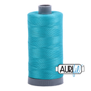 Aurifil Mako 28wt Cotton 750 m (820 yd.) spool - 2810 Turquoise