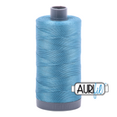 Aurifil Mako 28wt Cotton 750 m (820 yd.) spool - 2815 Teal