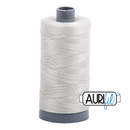 Aurifil Mako 28wt Cotton 750 m (820 yd.) spool - 2843 Grey Green