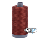 Aurifil Mako 28wt Cotton 750 m (820 yd.) spool - 4012 Copper Brown