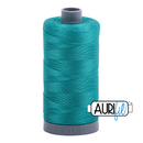 Aurifil Mako 28wt Cotton 750 m (820 yd.) spool - 4093 Jade