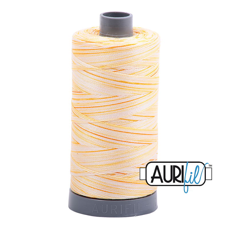 Aurifil Mako 28wt Cotton 750 m (820 yd.) spool - 4658 Limone di Monterosso