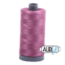 Aurifil Mako 28wt Cotton 750 m (820 yd.) spool - 5003 Wine
