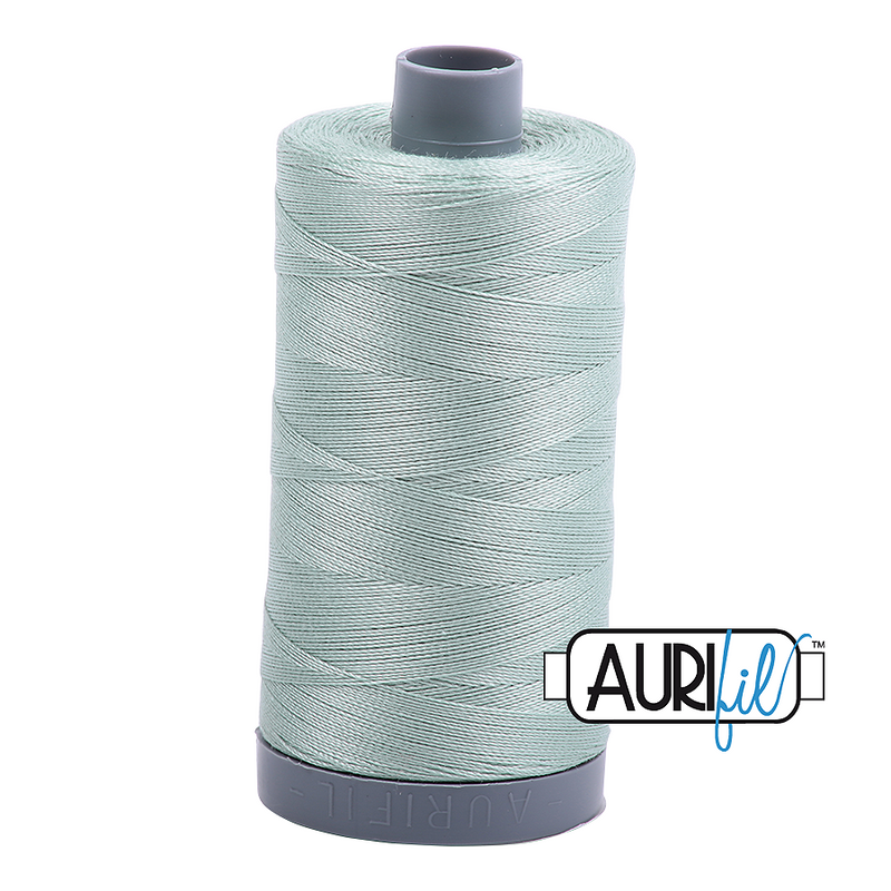 Aurifil Mako 28wt Cotton 750 m (820 yd.) spool - 5014 Marine Water