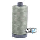 Aurifil Mako 28wt Cotton 750 m (820 yd.) spool - 5019 Military Green