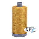 Aurifil Mako 28wt Cotton 750 m (820 yd.) spool - 5022 Mustard