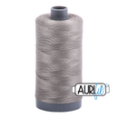 Aurifil Mako 28wt Cotton 750 m (820 yd.) spool - 6732 Earl Grey
