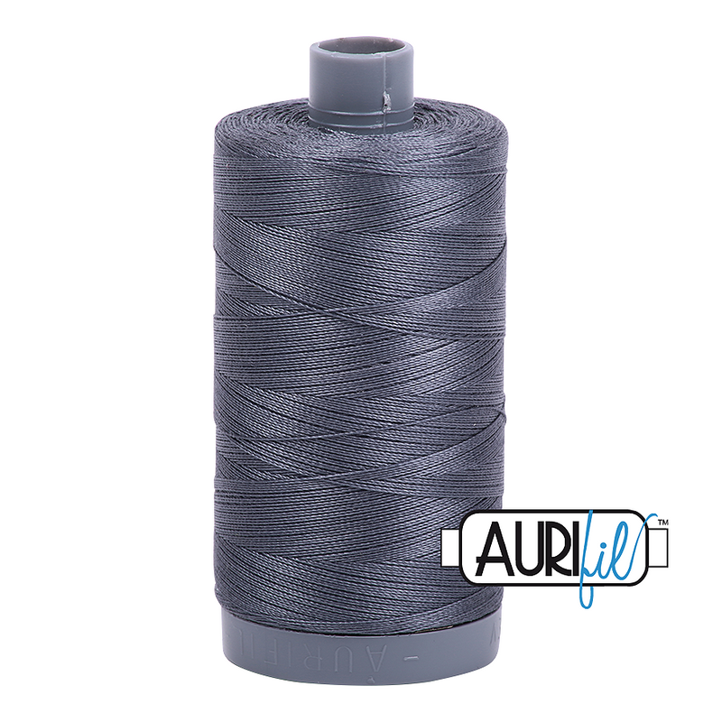 Aurifil Mako 28wt Cotton 750 m (820 yd.) spool - 6736 Jedi