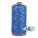 Aurifil Mako 28wt Cotton 750 m (820 yd.) spool - 6738 Peacock Blue