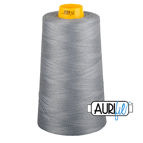 Aurifil Mako 40wt 3-ply Cotton 3000 m (3250 yd.) cone - 2605 Grey<br><font color = red>Please note, this thread is not available in-store, but will be ordered for you.</font>