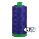 Aurifil Mako 40wt 2-ply Cotton 1000 m (1094 yd.) spool - 1200 Blue Violet