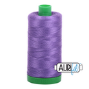 Aurifil Mako 40wt 2-ply Cotton 1000 m (1094 yd.) spool - 1243 Dusty Lavender