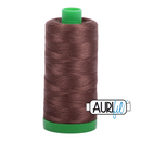 Aurifil Mako 40wt 2-ply Cotton 1000 m (1094 yd.) spool - 1285 Medium Bark