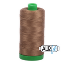 Aurifil Mako 40wt 2-ply Cotton 1000 m (1094 yd.) spool - 1318 Dark Sandstone