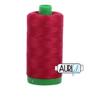 Aurifil Mako 40wt 2-ply Cotton 1000 m (1094 yd.) spool - 2260 Red Wine