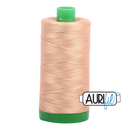 Aurifil Mako 40wt 2-ply Cotton 1000 m (1094 yd.) spool - 2318 Cachemire