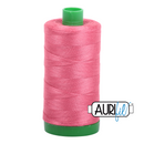 Aurifil Mako 40wt 2-ply Cotton 1000 m (1094 yd.) spool - 2440 Peony
