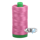 Aurifil Mako 40wt 2-ply Cotton 1000 m (1094 yd.) spool - 2452 Dusty Rose