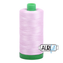 Aurifil Mako 40wt 2-ply Cotton 1000 m (1094 yd.) spool - 2510 Light Lilac