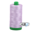 Aurifil Mako 40wt 2-ply Cotton 1000 m (1094 yd.) spool - 2562 Lilac