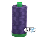 Aurifil Mako 40wt 2-ply Cotton 1000 m (1094 yd.) spool - 2581 Dark Dusty Grape