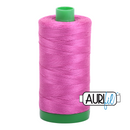 Aurifil Mako 40wt 2-ply Cotton 1000 m (1094 yd.) spool - 2588 Light Magenta