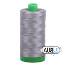 Aurifil Mako 40wt 2-ply Cotton 1000 m (1094 yd.) spool - 2625 Arctic Ice