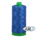 Aurifil Mako 40wt 2-ply Cotton 1000 m (1094 yd.) spool - 2740 Dark Cobalt