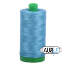 Aurifil Mako 40wt 2-ply Cotton 1000 m (1094 yd.) spool - 2815 Teal