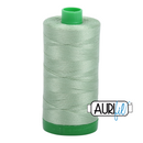 Aurifil Mako 40wt 2-ply Cotton 1000 m (1094 yd.) spool - 2840 Loden Green