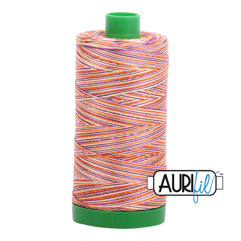 Aurifil Mako 40wt 2-ply Cotton 1000 m (1094 yd.) spool - 4648 Desert Dawn