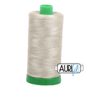 Aurifil Mako 40wt 2-ply Cotton 1000 m (1094 yd.) spool - 5020 Light Military Green